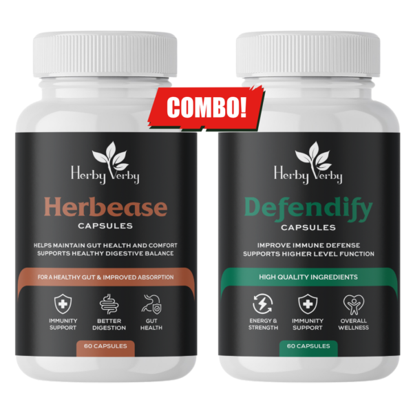 Herbease + Defendify – Gut & Immunity Boost Combo