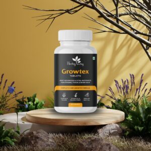 Growtex – Ayurvedic Hair Nourishment for Strength & Growth