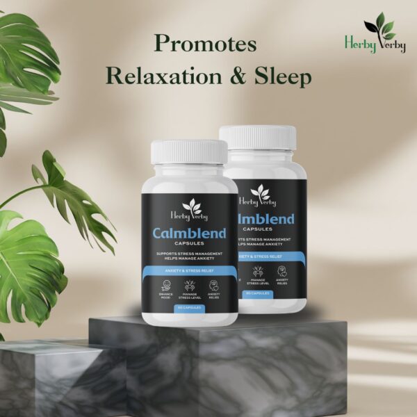 Calmblend – Ayurvedic Stress Relief for a Peaceful Mind - Image 3